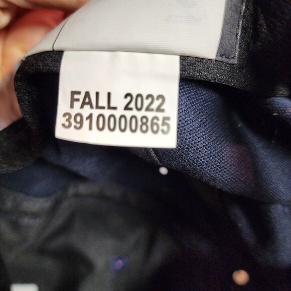 Nwt Carhartt G Force Blue adjustable Canvas Hat CFNA Logo  Bank Auto Money - Picture 9 of 9